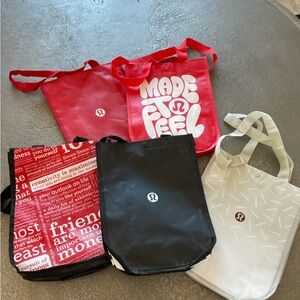 lululemon athletica Reusable Tote Bag Bundle Variety